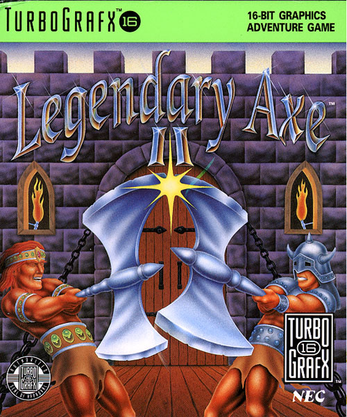 Legendary Axe II, The (USA) Box Scan